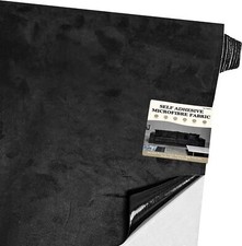 Tessuto Autoadesivo in Microfibra,150X40Cm Alcantara Adesiva per Auto,Tessuto El
