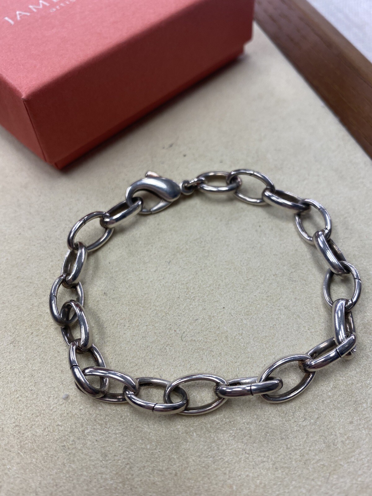 James Avery Changeable Charm Bracelet Large Gem