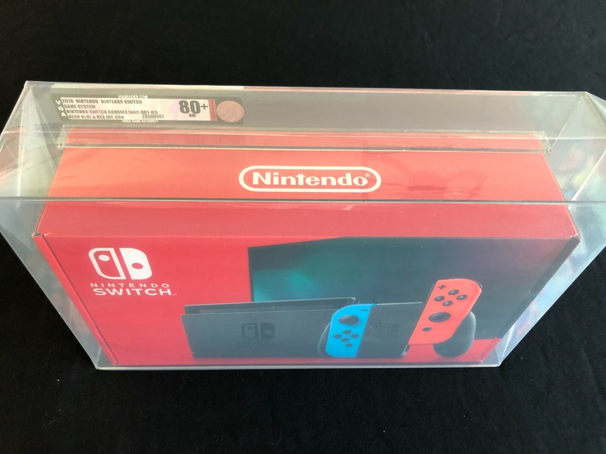 Nintendo Switch Neon Blue and Neon Red Joy-Con Console, New
