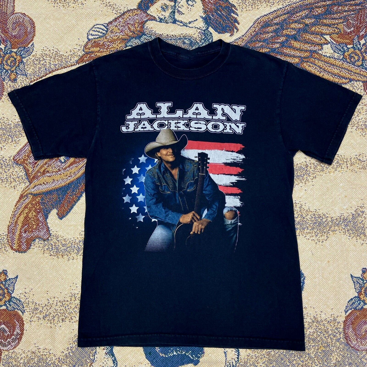 Alan Jackson Tour Black Tee Unisex T-Shirt All Size S to 5XL PP520