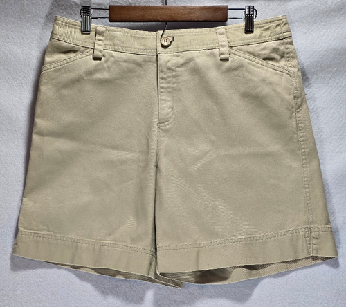 Rafaella Size 14 Stylish Women’s Tan Mid Length Shorts