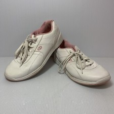 Dexter Raquel III, Womens Size 9M, White Pink Bowling Shoes Slide Rite, B1826-7