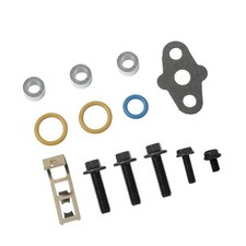 Turbocharger Mounting Kit with Gaskets O-Rings and Bolts Compatible with 6.0L...
