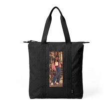 Boho Girl Illustration Tote Bag Nomad Carry-All
