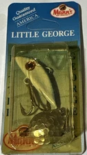 Vintage     Mann's        Little George     3/4oz              White / Blue