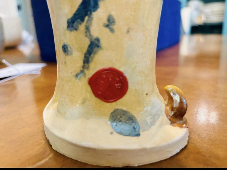 Antigua figura china de porcelana de la dinastía Tang Foto 4 de 4