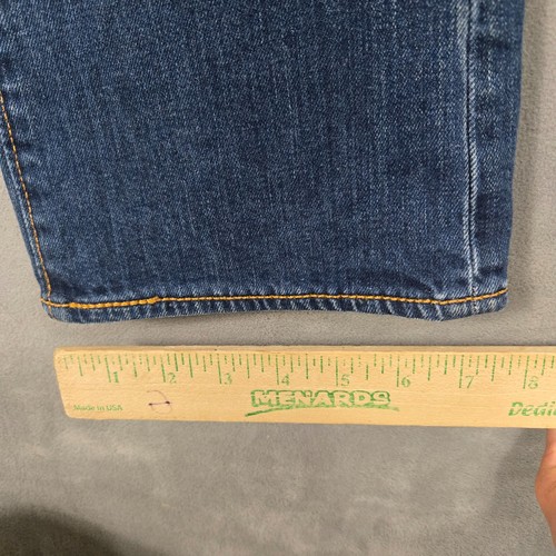 Levis 527 Jeans Mens 30x32 Blue slim low cut stretch Bootcut - Picture 8 of 9