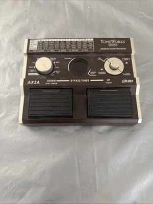 KORG ToneWorks AX3A MODELING SIGNAL PROCESSOR Acoustic Guitar Effect Untested