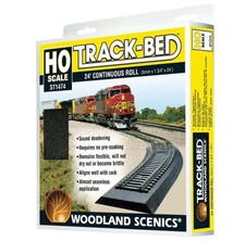 Woodland Scenics HO-Scale Track Bed 24' Roll