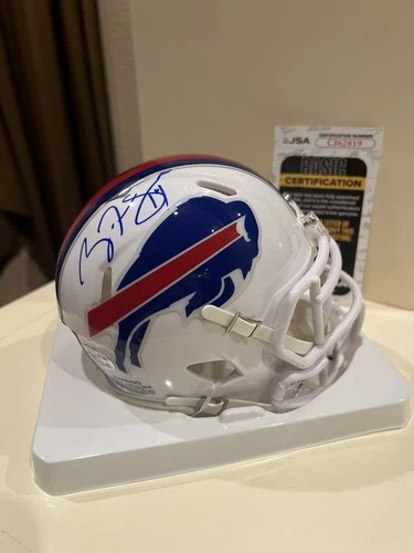 RYAN FITZPATRICK SIGNED BUFFALO BILLS MINI HELMET JSA COA