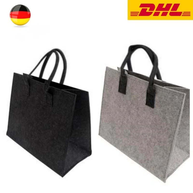 Filztasche Einkaufstasche Tasche Filz Shopper 42 x 22 x 33 cm  viele Farben  DHL - Bild 2 von 2