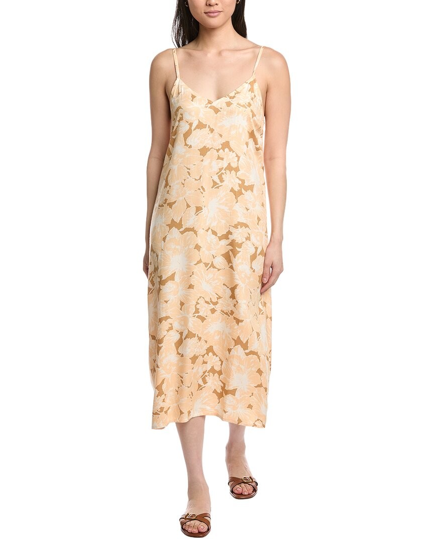 Hurley Shoreline Slip Dress Women's Brown L