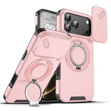 Heavy Duty MagSafe Armour Case for iPhone 14-17 Air Pro Max Camera Cover