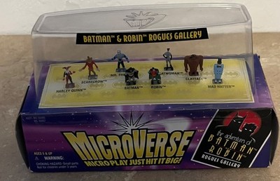 DC Batman & Robin Microverse Rogues Gallery Action Figures 1996 Hasbro