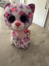 Ty Beanie Boos 6” Serena the Snow Leopard (Justice Exclusive) 2015