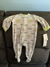 NWT GROGU STAR WARS BABY ONE PIECE SLEEPER - SIZE 3-6 MONTHS