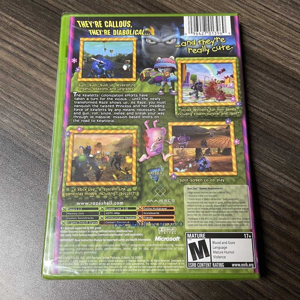 Raze's Hell (Microsoft Xbox, 2005) for sale online | eBay