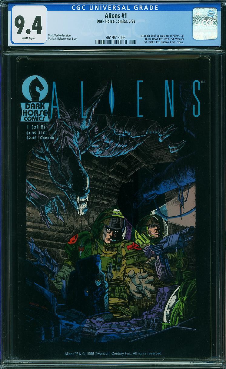 アメコミリーフ Aliens #1 4th Print CGC 9.2 アメコミリーフ Aliens #1 4th Print CGC 9.2 アメコミリーフ Aliens