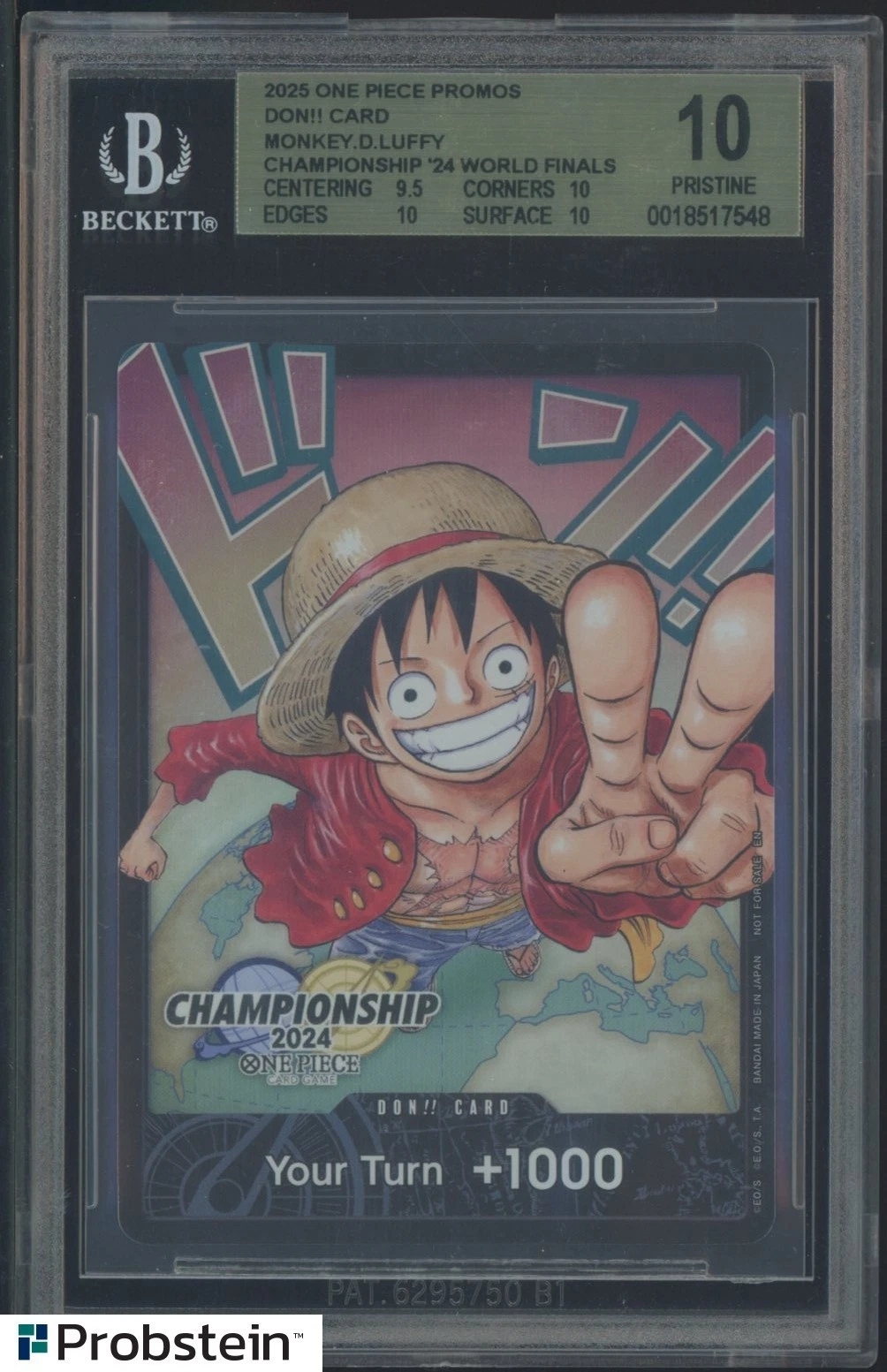 mcsnipeoptcg's 2023 Top Players Pack Capone 