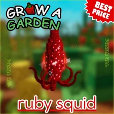Ruby Squid - Grow A Garden | GAG | Roblox Cheap