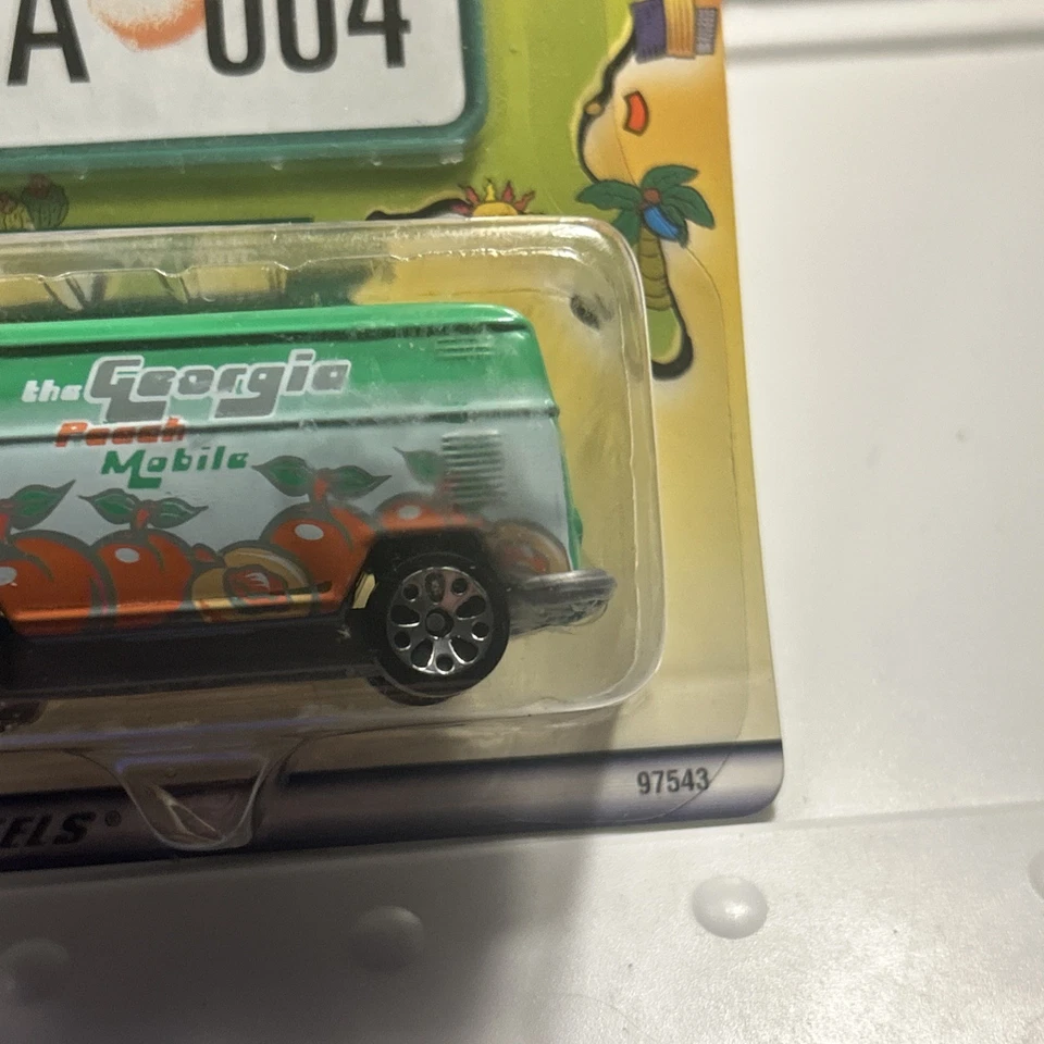 2001 Matchbox Across America Georgia VW Панельный Транспортер - Изображение 4 из 4