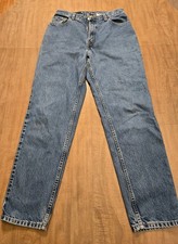 Vintage Levi's 550 Jeans Women's 10 Mis M Blue Relaxed Fit Tapered Leg Mom Denim