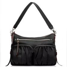 MZ Wallace Hayley Satchel Travel Shoulder Bag 14"X10.5"