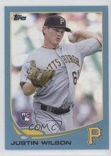 2013 Topps Wal-Mart Blue Justin Wilson #481 0t2