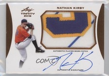 2015 Leaf Trinity Patch Auto Bronze Nathan Kirby #PA-NK1 Patch Auto a8r