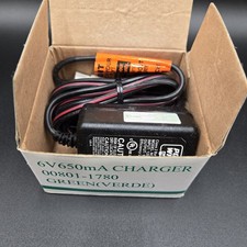 NEW Genuine Fisher Price Power Wheels 6V Charger for 00801-0780 Green Battery