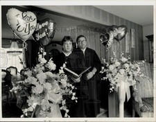 1988 Press Photo Justices of the Peace Peter and Paul O'Brien in Springfield