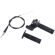 Twist Throttle Accelerator Handle Grips Cable Set 7/8 22mm for CRF KLX TTR