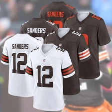 NEW! Shedeur #12 Sanders Cleveland B Player Name & Number  AOP Gift Fan