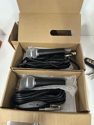 Pyle Mikrofon X2 - Professionelle dynamische Gesangsmikrofone UNGETESTET
