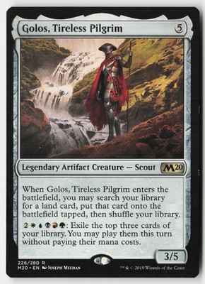 Golos, Tireless Pilgrim #226 (NM) Core Set 2020 M20 Magic MTG