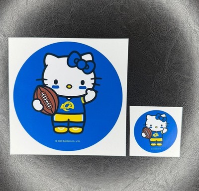 LA Rams X Hello Kitty *LIMITED EDITION* Stickers NFL Sanrio Co 2026 Lot 2