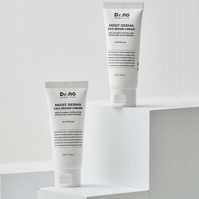 DR.AG Moist Derma Cica Repair Cream 50ml x 2pcs, Korean Cosmetics, Kbeauty