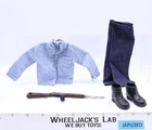 Work Shirt And Dungarees Rifle Boots GI Joe 1964 Hasbro Vintage 12" Accessory