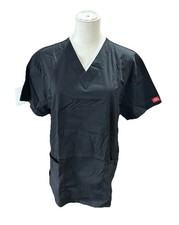 Dickies EDS Signature women's Scrub Top Small Black