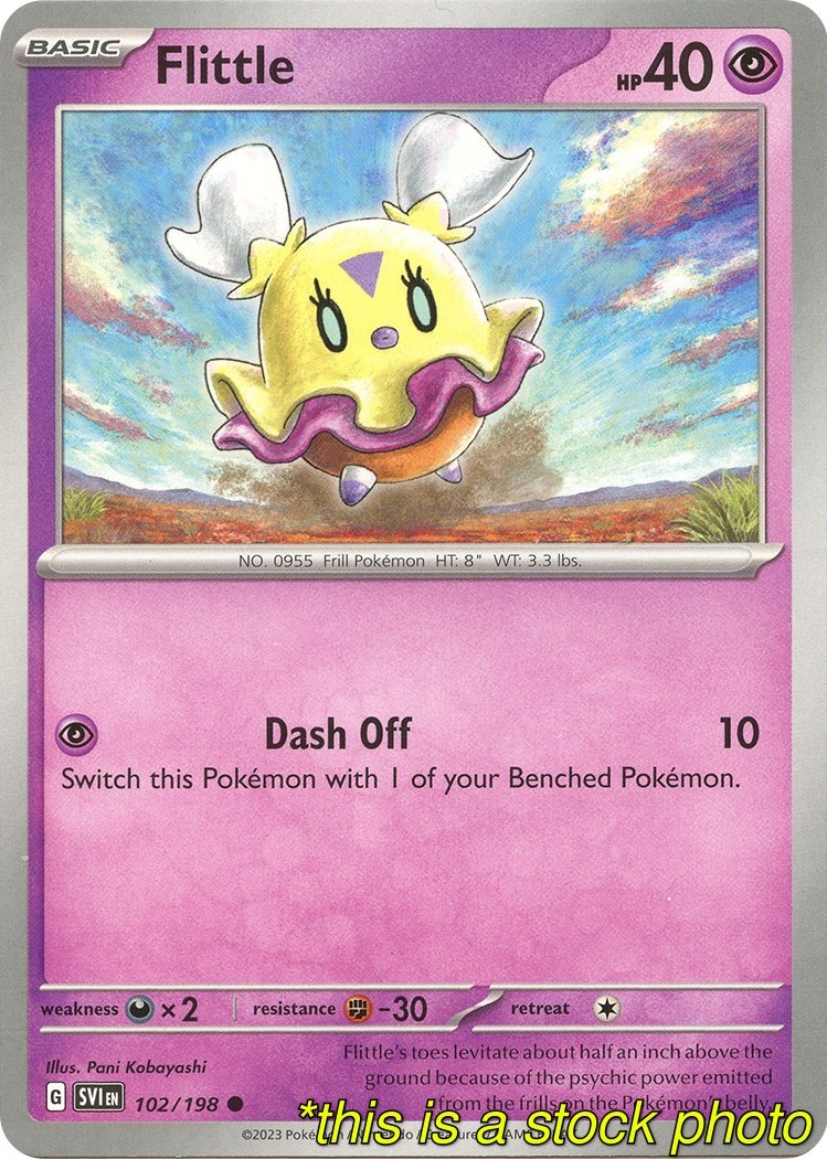 Flittle - 102/198 SV01: Scarlet & Violet Base Set[SVI - 102/198] Common Near ...