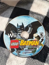 LEGO Batman The Videogame Nintendo Wii Loose Disc Tested Working