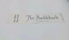 Vintage The Muehlebach In Kansas City Missouri Easy Shine Shoe Cloth