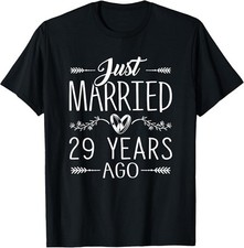 29th Wedding Anniversary - 29 Years Marriage Matching T-Shirt