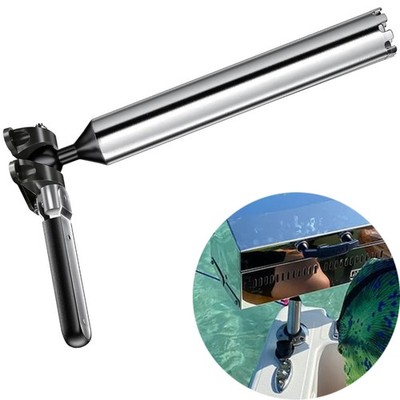 For Magma All Rectangular Grills T10-355 Adjustable Fish Rod Holder Grill Mount