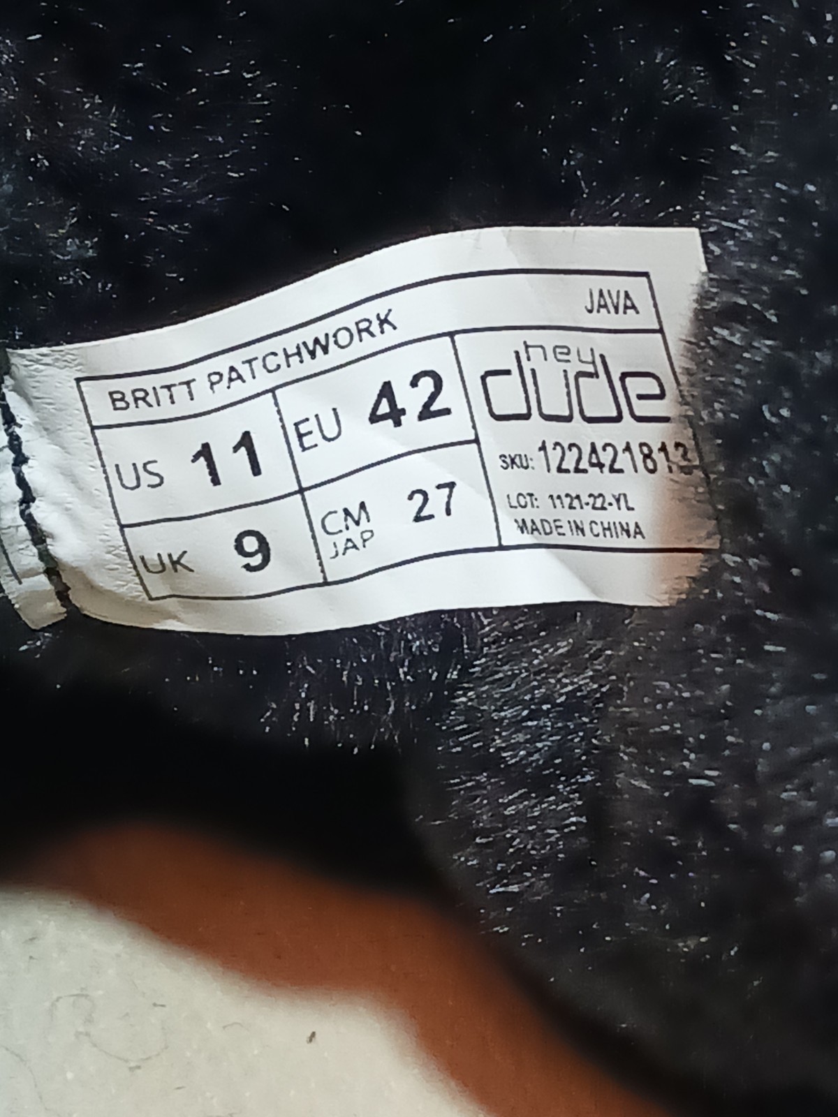 Hey Dude Britt Patchwork Java Gray Women's Comfor… - image 7