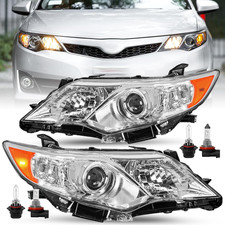 Projector Headlight Assembly Replacement Fit for 2012 2013 2014 Toyota Camry Se/