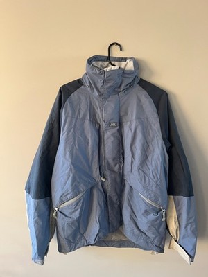 Vintage Helly Hansen Winter Jacket Helly Tech Full Zip Blue Size Men S