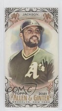 2021 Topps Allen & Ginter's Mini Black Border Reggie Jackson #46 HOF 1d0h
