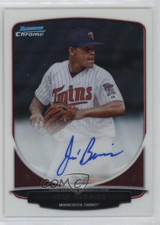 2013 Bowman Chrome Prospects Auto Jose Berrios #BCA-JB Auto 1an5