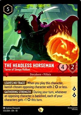 The Headless Horseman - Terror of Sleepy Hollow 125/204 Whispers in the Well LP